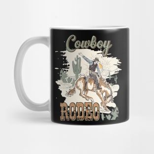 Cowboy Rodeo Country Music Lover Gift For Men Women Mug